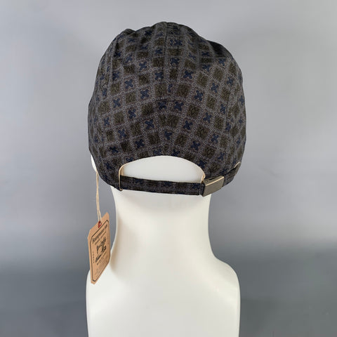 ANONYMOUS ISM Size One Size Grey Geometric Cotton Hats