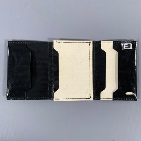 FREITAG Black White Acetate Card Case Wallet