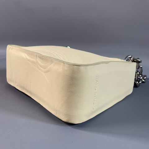 STAND STUDIO Cream Leather Cross Body Bag
