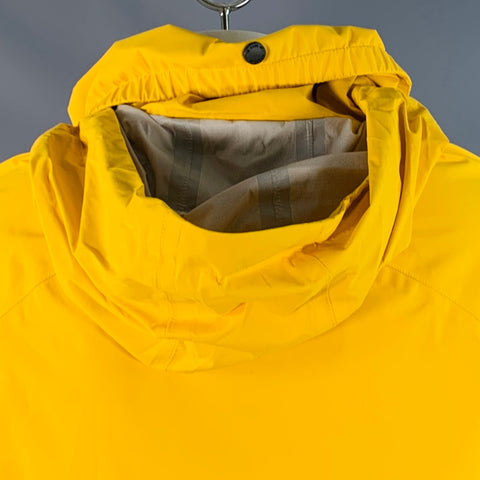 RIVIAN Size L Yellow Nylon Blend Zip Up Windbreaker Jacket