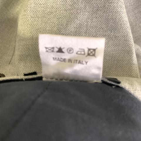 ADAM KIMMEL Size L Grey Cotton Flat Front Casual Pants