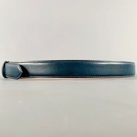 HARRIS DAL Size 36 Teal Leather Belt