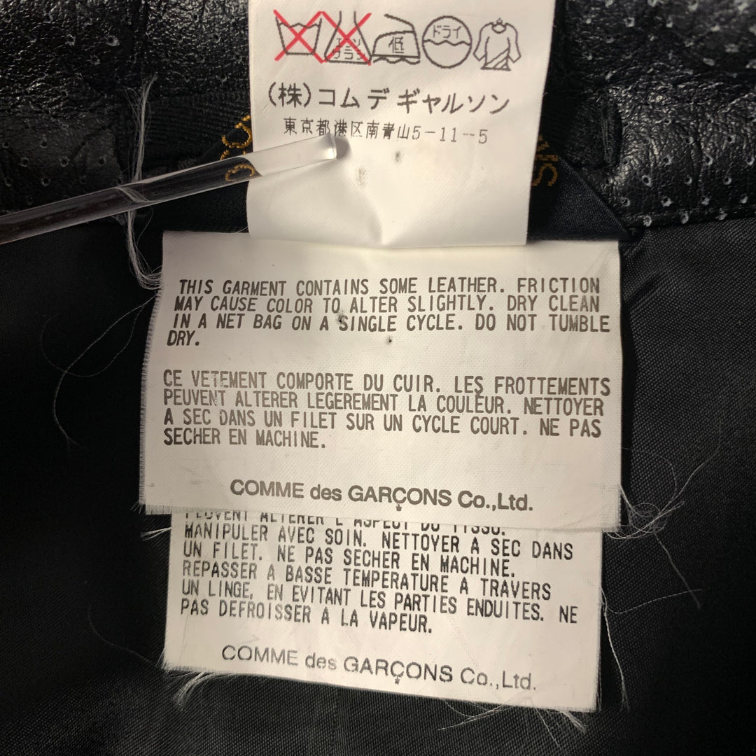 COMME des GARCONS Size S Black Nylon / Polyurethane Jacket