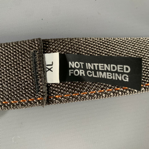 SITKA Size XL Orange Taupe Knit Nylon Belt