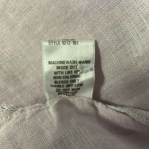 CP SHADES Size S Purple Lavender Linen Shirt