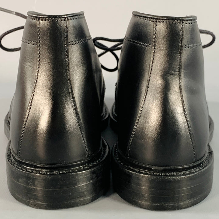 ALLEN EDMONDS Size 7 Dundee Black Leather Chukka Ankle Boots