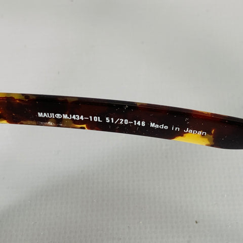 MAUI JIM Hana Bay Brown Tan Tortoiseshell Acetate Sunglasses