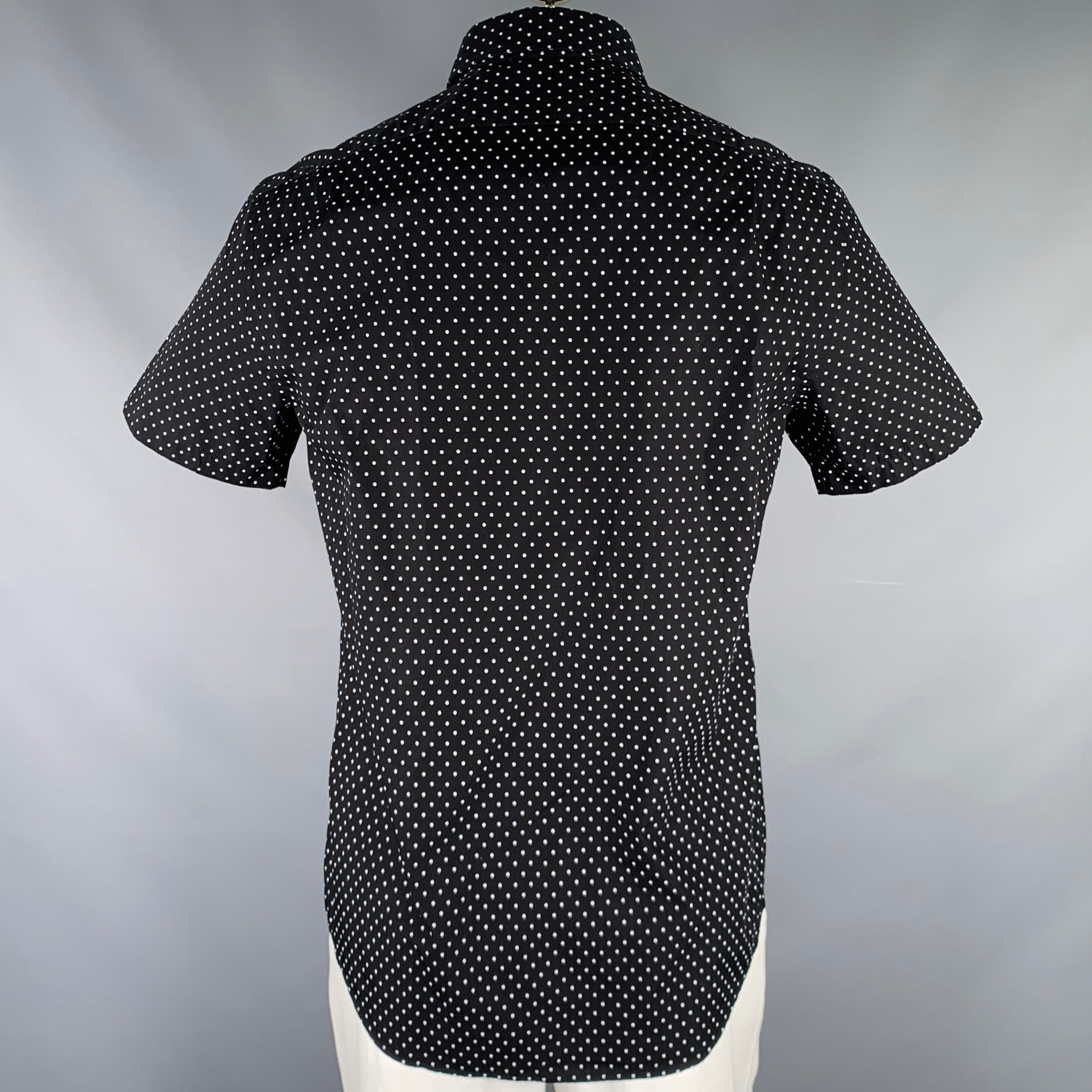 Polka Dot RALPH LAUREN 2024 Short Sleeve Polo Shirt - Large