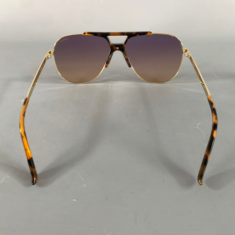 FREYRS Gold Brown 1149-6 Tortoiseshell Sunglasses