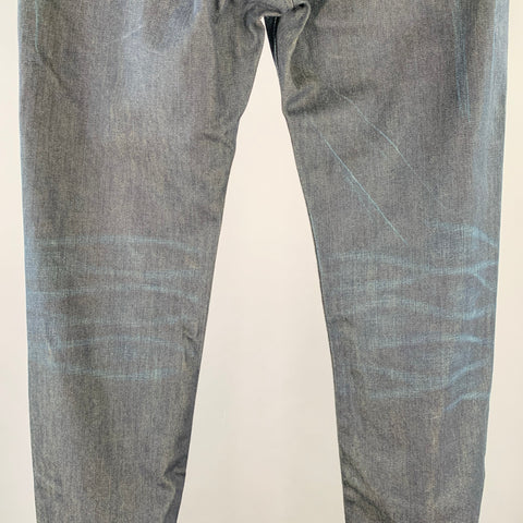 J BRAND Size 32 Clean Kane Indigo Twill Cotton Straight Five Pockets Jeans