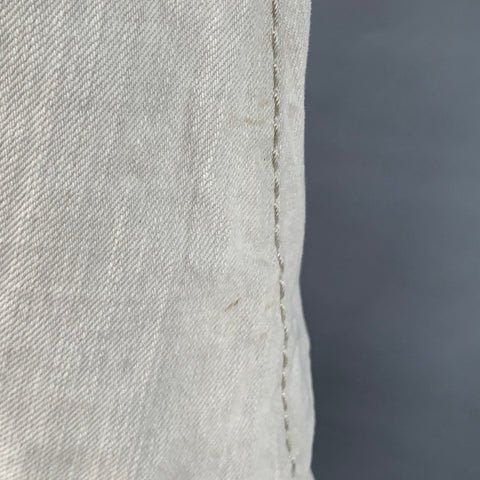 ATTACHMENT Size M Grey Wash Cotton Twill Low Rise Button Fly Jeans