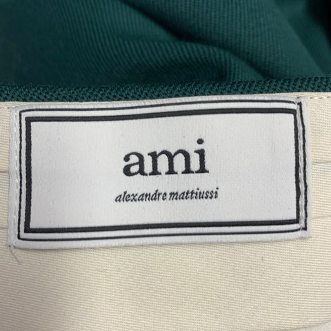 AMI by ALEXANDRE MATTIUSSI Size 42 Green Wool Twill Notch Lapel Suit