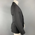 DOLCE & GABBANA Size 36 Black Wool Sport Coat D&G by DOLCE & GABBANA