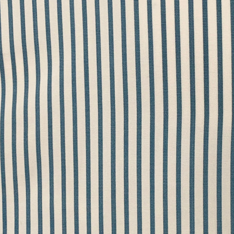 SID MASHBURN Size L Blue White Stripe Cotton One Pocket Long Sleeve Shirt