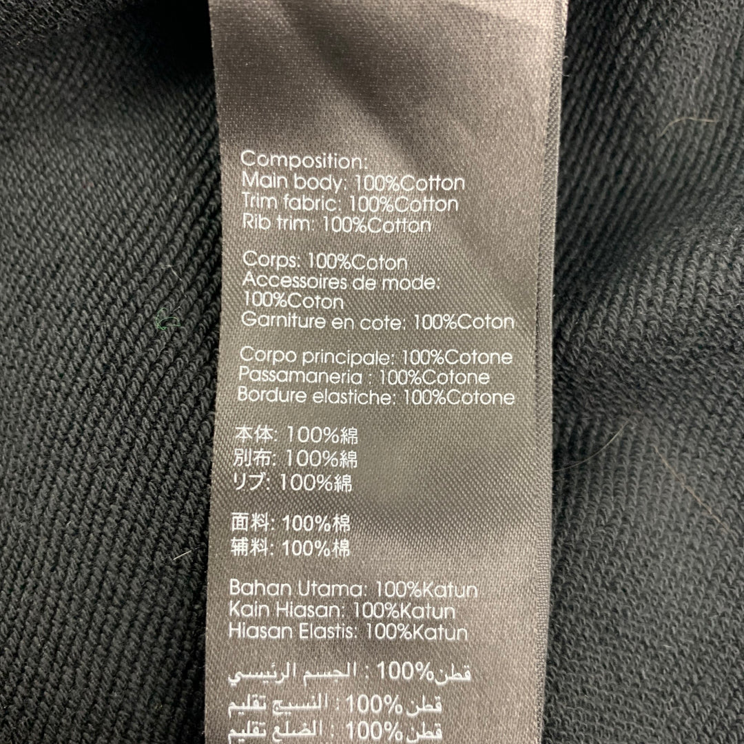 3.1 PHILLIP LIM Size S Black Cotton Long Sweatshirt