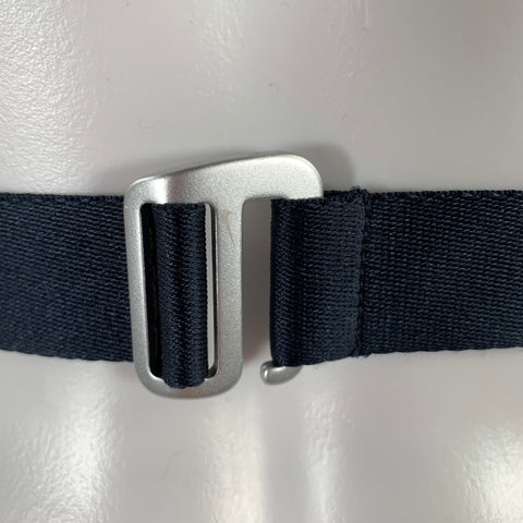 Haut décontracté à col montant JACQUEMUS x NiKE, taille S, en mélange de nylon gris anthracite