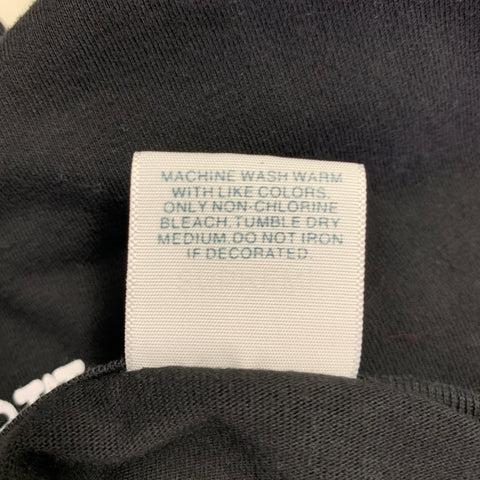 SUPREME x MALCOLM McLAREN Size L Black White Cotton Keith Haring T-Shirt