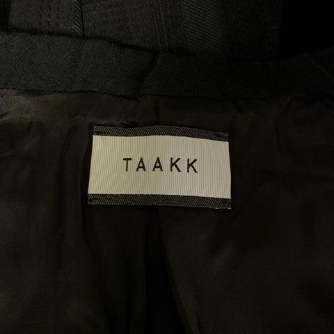 TAAKK Chest Size 42 Black Mixed Patterns Cotton Blend Shawl Sport Coat