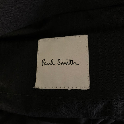PAUL SMITH Chest Size 44 Burgundy Heather Wool Cashmere Notch Lapel 38 29 Suit