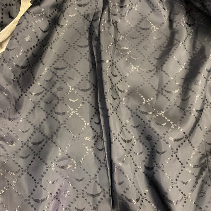 ZADIG & VOLTAIRE Size S Gold Black Acrylic Blend Herringbone Pantsuit