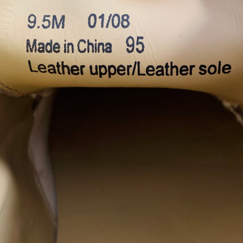BANANA REPUBLIC Size 9.5 Taupe Suede Lace-Up Boots