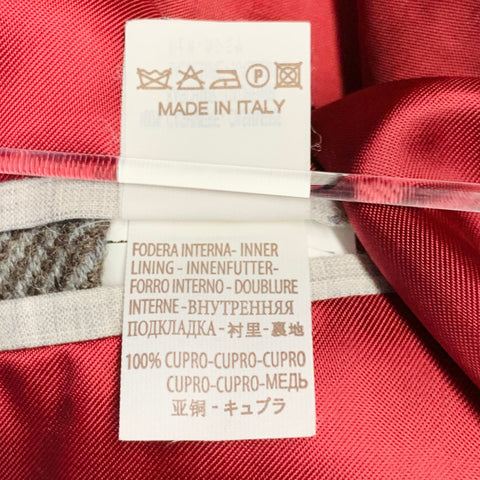 BRUNELLO CUCINELLI Size 38 Grey Light Grey Cashmere Double Breasted Sport Coat