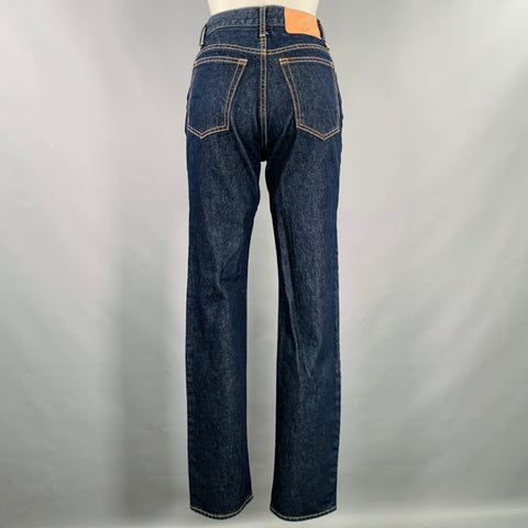 ULLA JOHNSON Size 25 Blue Indigo Cotton 5 pocket Jeans