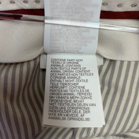 BRUNELLO CUCINELLI Size 36 Beige Stone Cotton Blend Flat Front Casual Pants