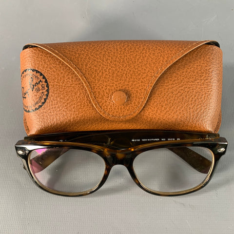 RAY-BAN New Wayfarer Brown Tortoiseshell Acetate Eyewear Frames
