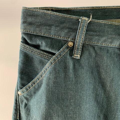 G-STAR Size 30 Navy Indigo Cotton Blend Bootcut Jeans