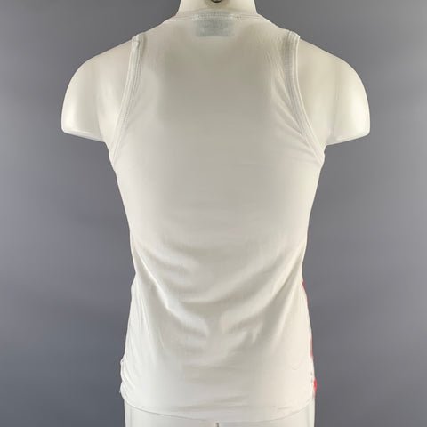 D&G by DOLCE & GABBANA Size S Red White Blue Flag Tank