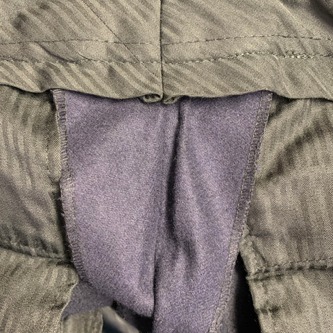 Pantalon habillé fuselé AMI by ALEXANDRE MATTIUSSI en sergé de laine bleu marine, taille 31