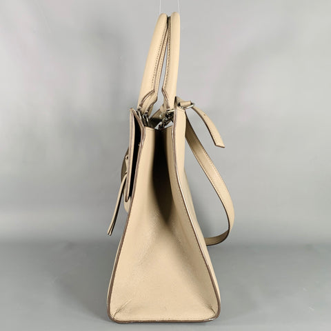 MARC JACOBS Grey Taupe Leather Handbag