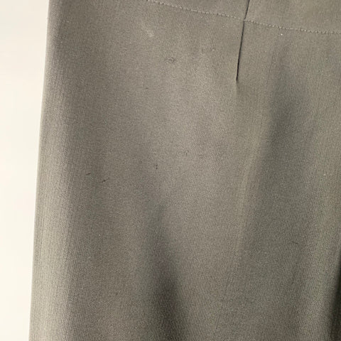 JEAN PAUL GAULTIER Size 34 Black Wool Blend Wide Leg Casual Pants