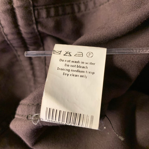 MARC JACOBS Size XL Brown Cotton Utility Jacket