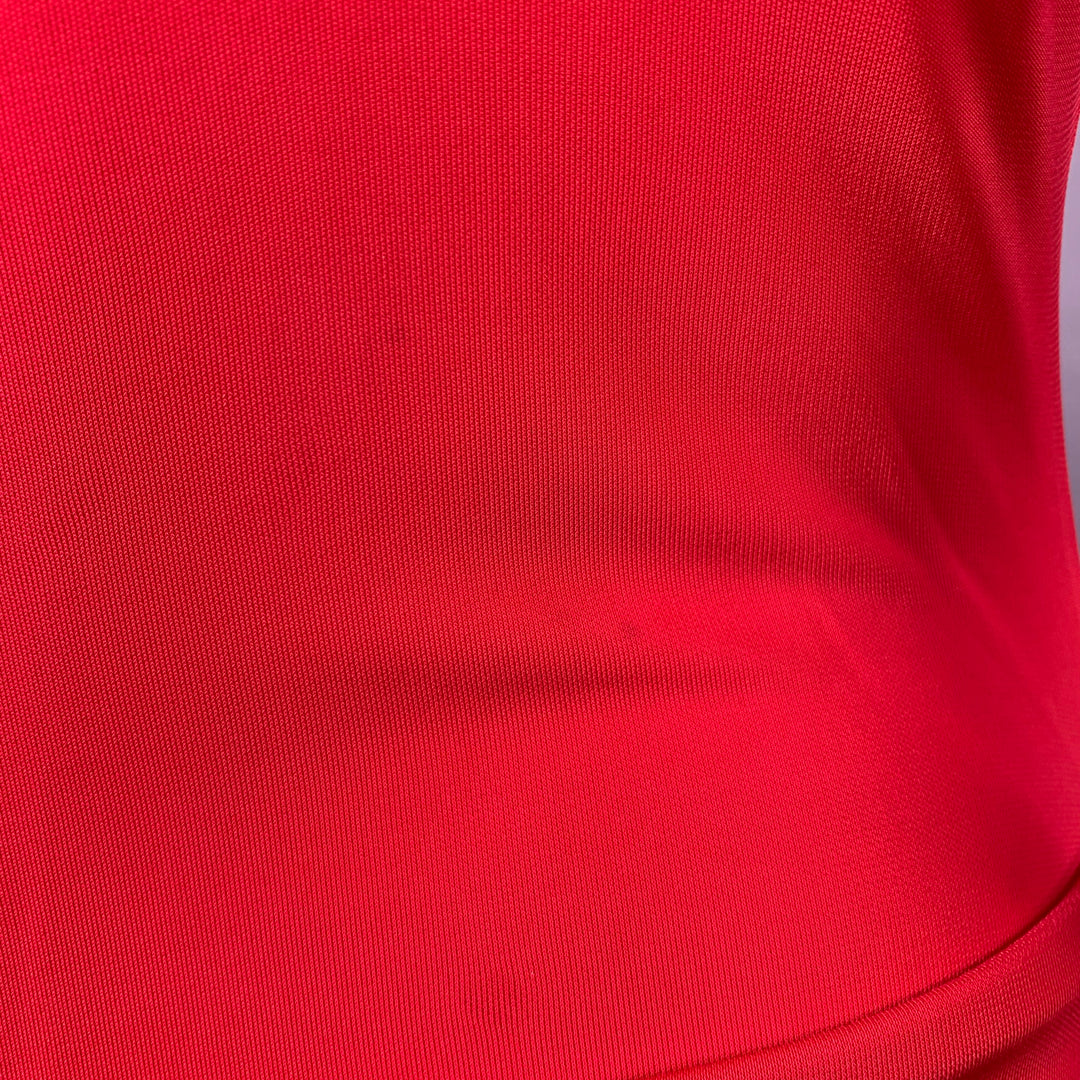 VIVIENNE WESTWOOD Size XS Red Viscose Ruched Long Sleeve Dress