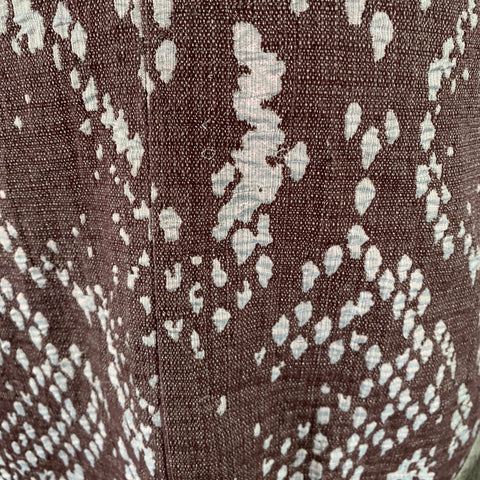 ISSEY MIYAKE Size M Brown Beige Snakeskin Print Sleeveless Dress