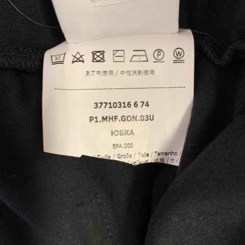 MAX MARA Size S Black Pencil Below Knee Skirt