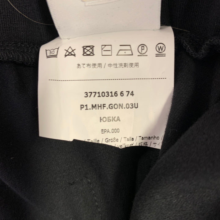 MAX MARA Size S Black Pencil Below Knee Skirt