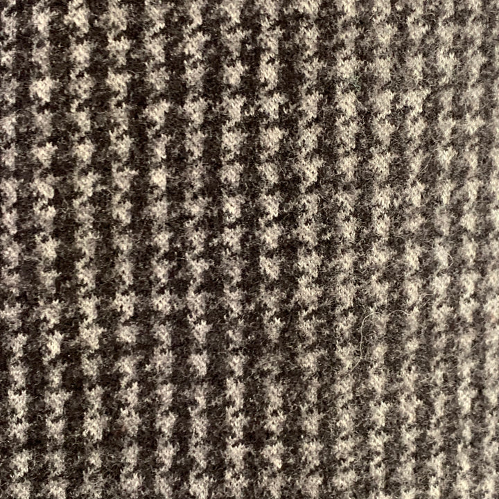 ARMANI COLLEZIONI Size 40 Grey Charcoal Checkered Wool Blend Sport Coat