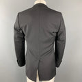 DOLCE & GABBANA Size 36 Black Wool Sport Coat D&G by DOLCE & GABBANA