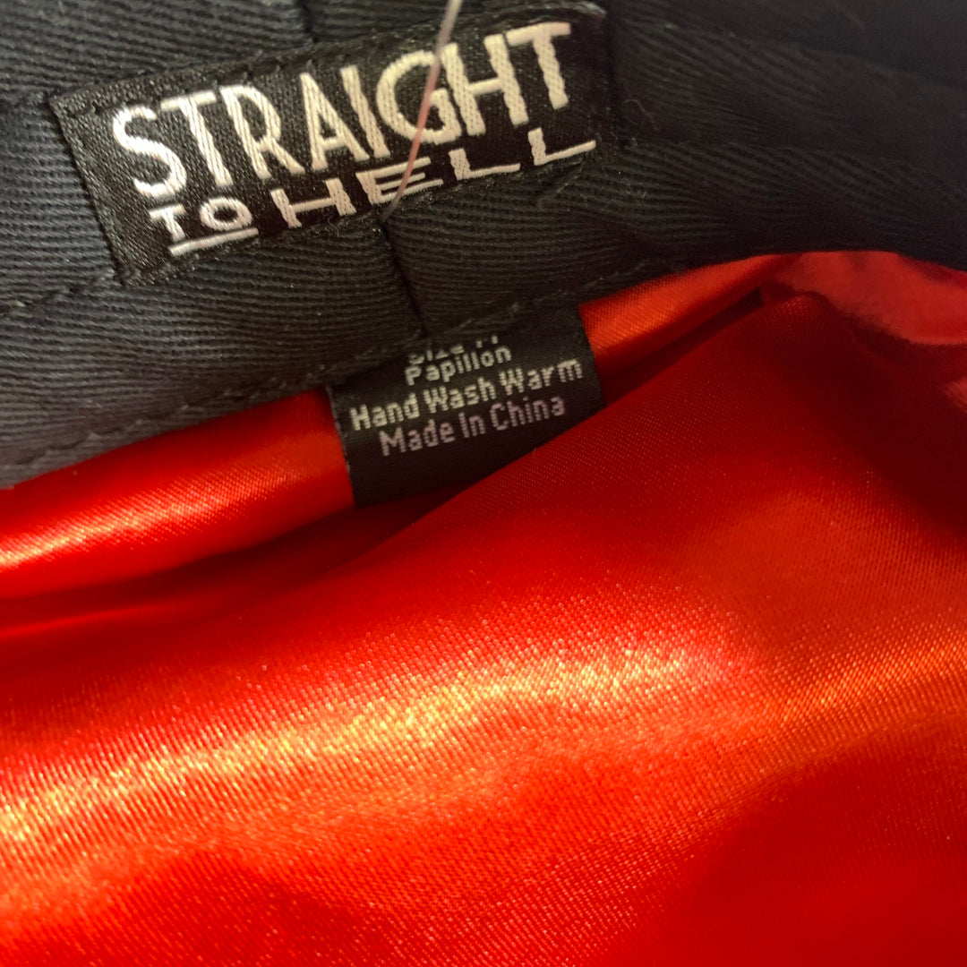 STRAIGHT TO HELL Size M Blue Wool Blend Hats