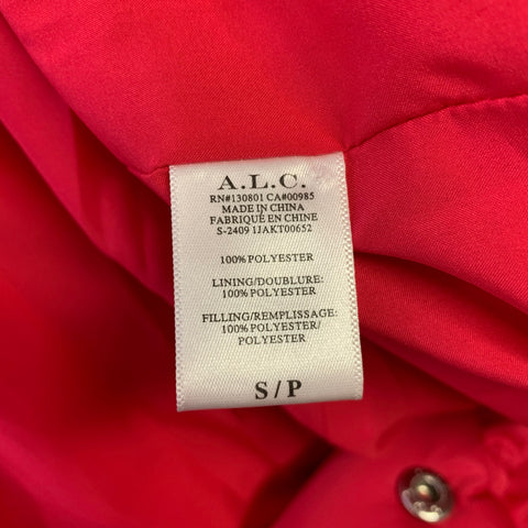Veste A.L.C. Taille S Rose Polyester à Boutons Pression