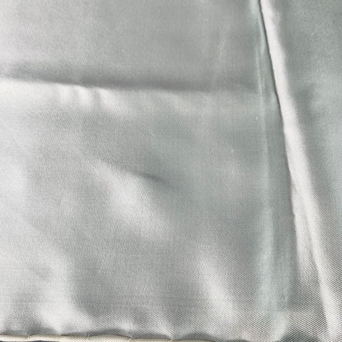 TURNBULL & ASSER Cream Signature Silk Pocket Square