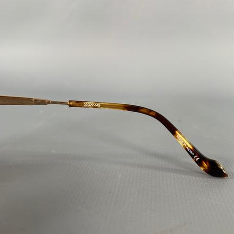 MATSUDA 2809H-V2 Terminator II Gold Orange Titanium Limited Edition Sunglasses