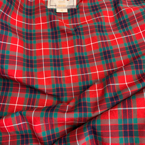 BARACUTA Size 42 Green Cotton Blend Bomber Jacket