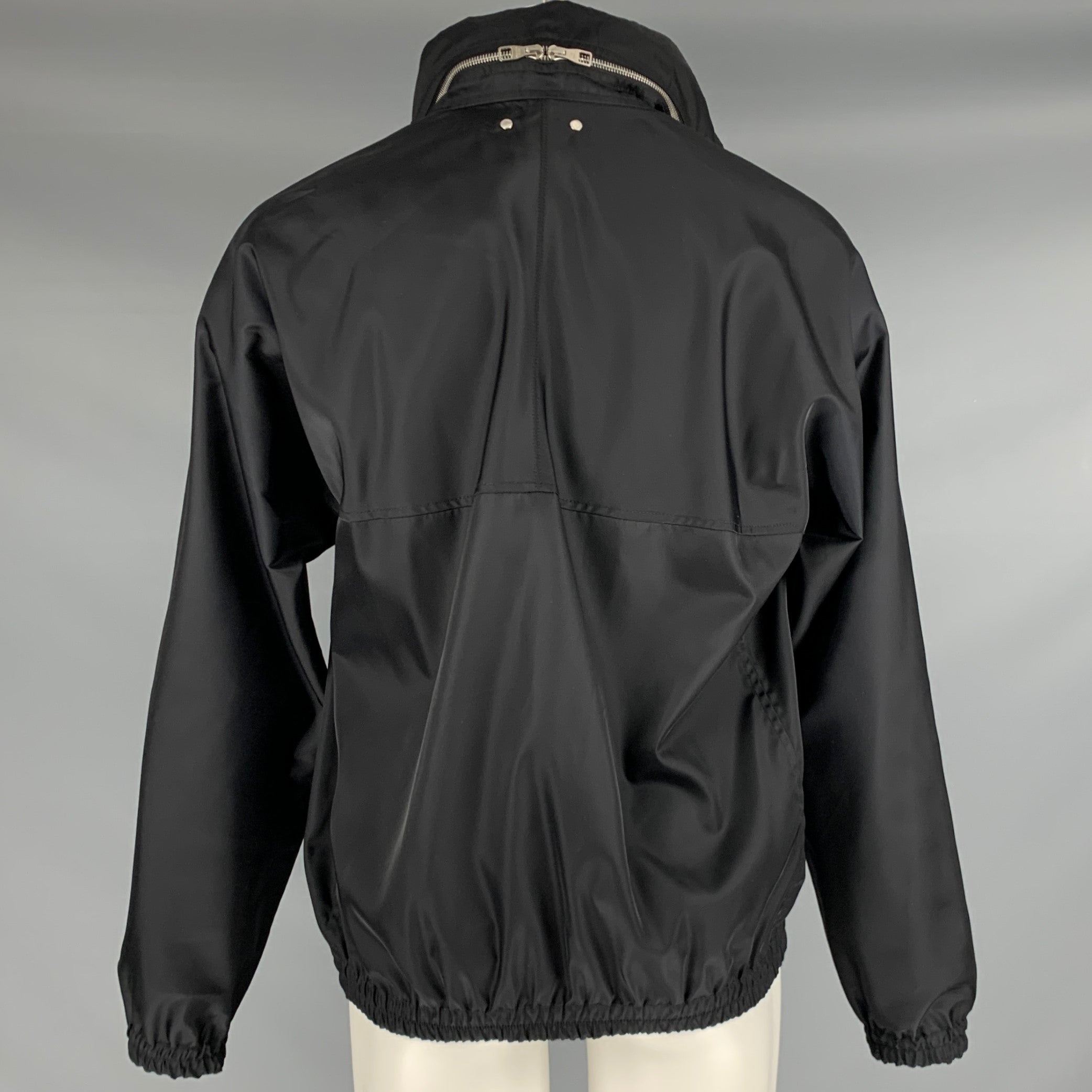 【LOHEN】V COLLAR LIGHT JACKET BLACK Lex Leather Track Jacket / Black – J.Lindeberg