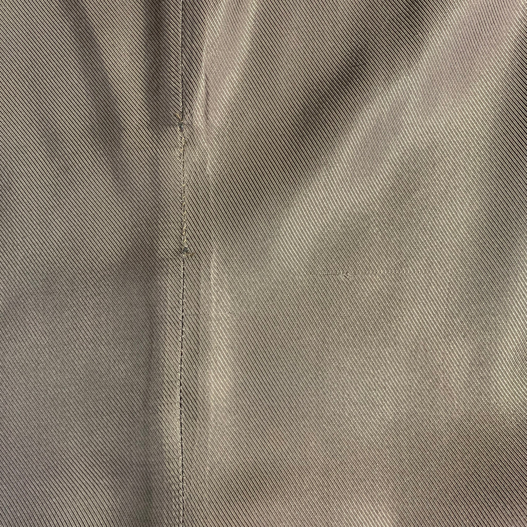 NEIL BARRETT Size L Grey White Pinstripe Wool Double Breasted Notch Lapel Vest