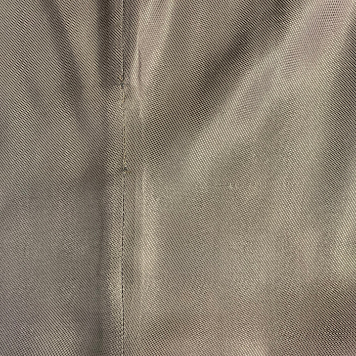 NEIL BARRETT Size L Grey White Pinstripe Wool Double Breasted Notch Lapel Vest