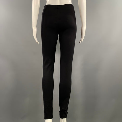 THE ROW Size S Black Elastane Blend AN425 Leggings Casual Pants